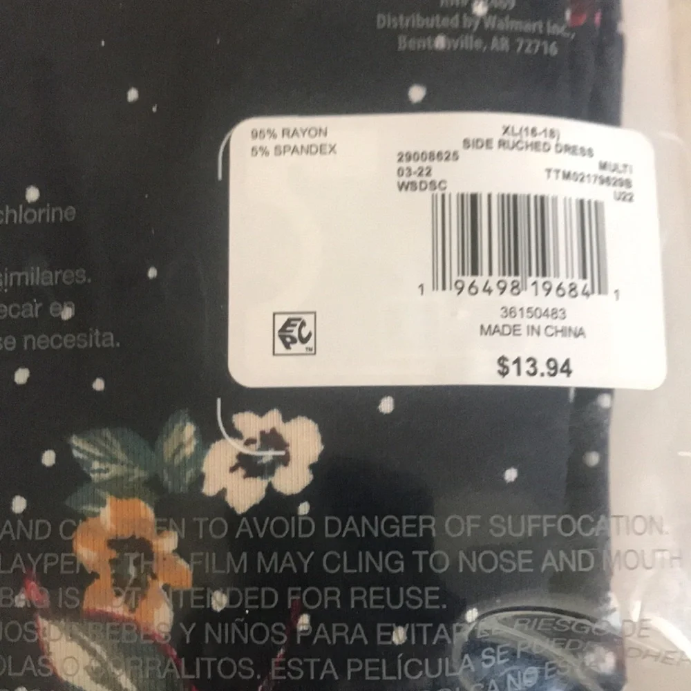 Maternity Ladies XL Dress Sealed - Brand New in Package Ladies XL - Picture 5 of 5